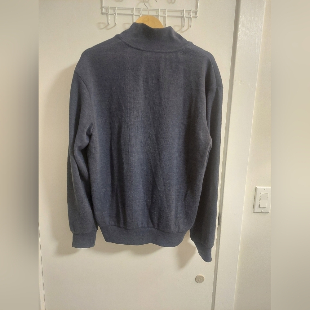 U.S. Polo Assn.Men's Navy Half-Zip Sweater - Picture 4 of 4